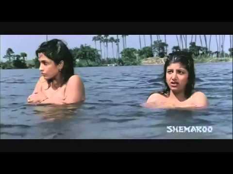 Ramya and Rambha Indian Actress Boob Show in Water