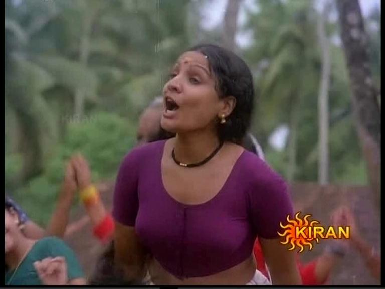 Actress Jaya bharathi Fake Boobs