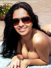 Nude Mugdha Chaphekar caught topless at beach, NudeDesiActress.pics