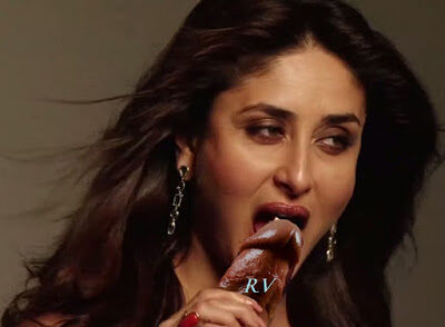 Sexy Kareena Kapoor Licking Cock