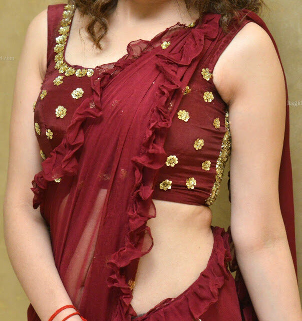 Diksha Panth nude milky white body sleeveless blouse transparent saree xxx, NudeDesiActress.pics