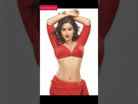 Vidhya balan soooooo seductive navel  big boobs hot bra saree navel remove  hot kiss hot aunty navel, Nude Desi Actress