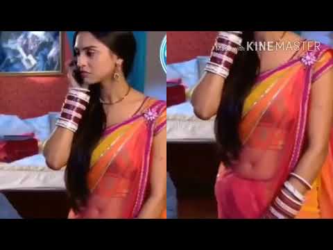 Serial Actress  saree  edit | sexy navel | navel cleavage | saree navel | transparent saree navel