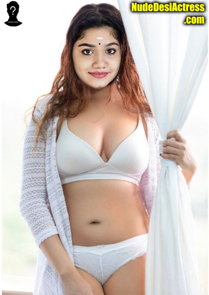 Jasnya Jayadeesh semi nude white bra panties nude navel pose, Nude Desi Actress