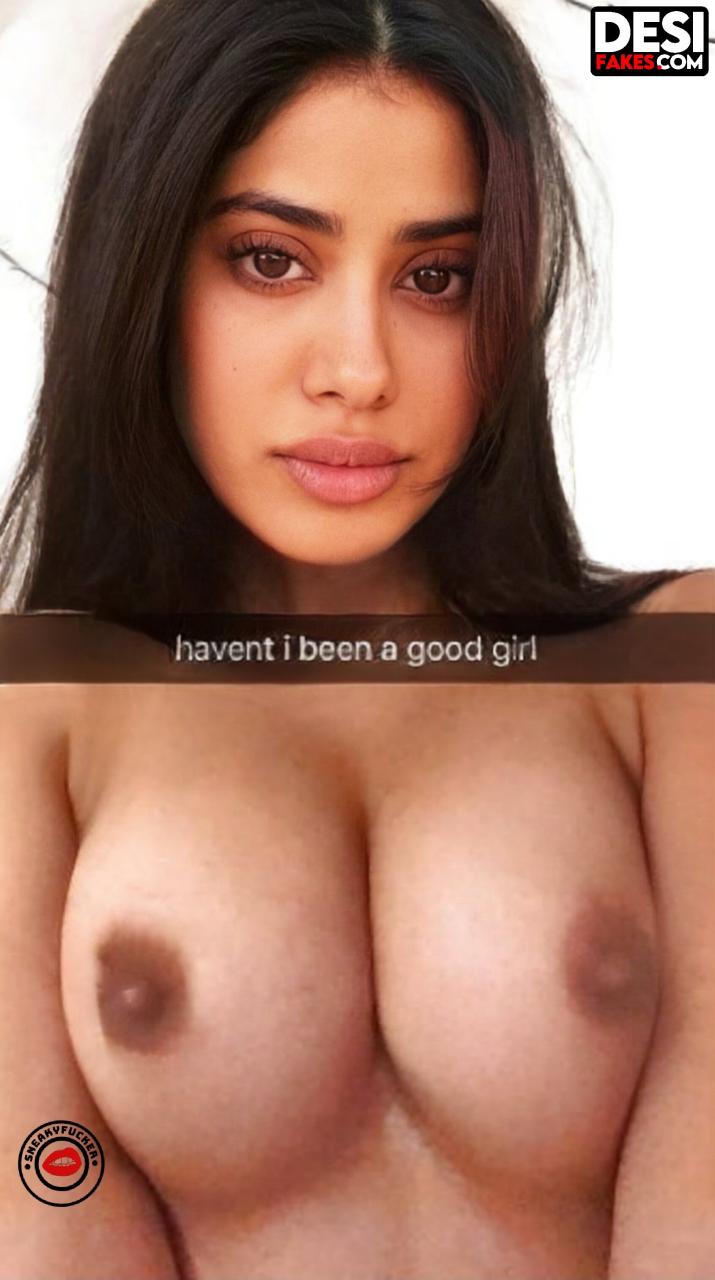 Janhvi kapoor nude boobs nipple leaked snapchat sent to her father