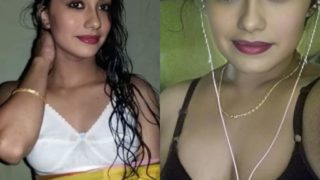 Leena Jumani black bra without saree blouse