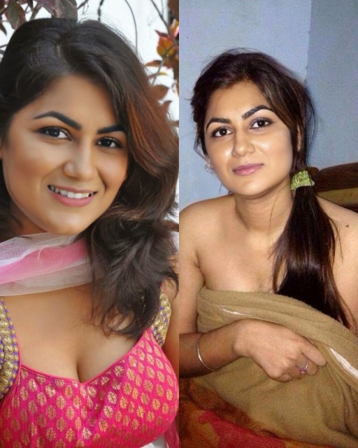 Sriti Jha bra cleavage bedroom naked desi fake pic