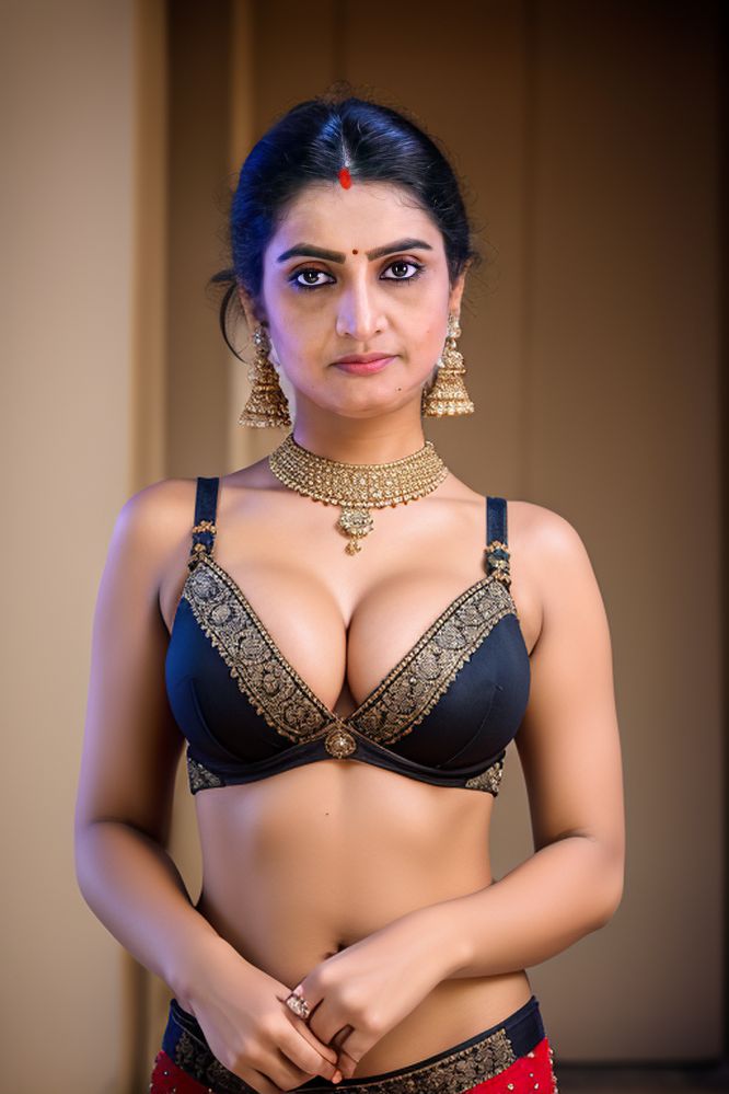 Sujitha low neck blouse hot cleavage photos, NudeDesiActress.pics