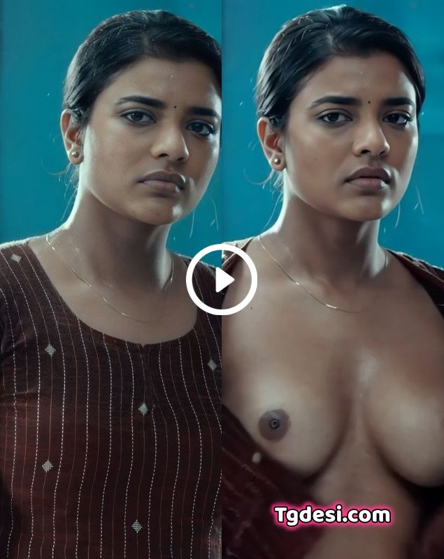 Aishwarya Rajesh Tollywood Heroine Stripping Revealing Fake Cleavage