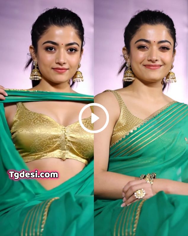 Rashmika Mandanna Kannada Star Stripping Showing Topless Video
