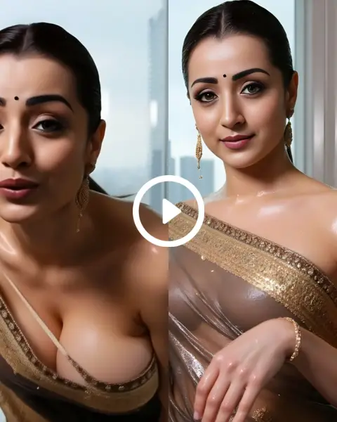 Trisha Krishnan Hot Minx Stripping Teasing Erotically Video