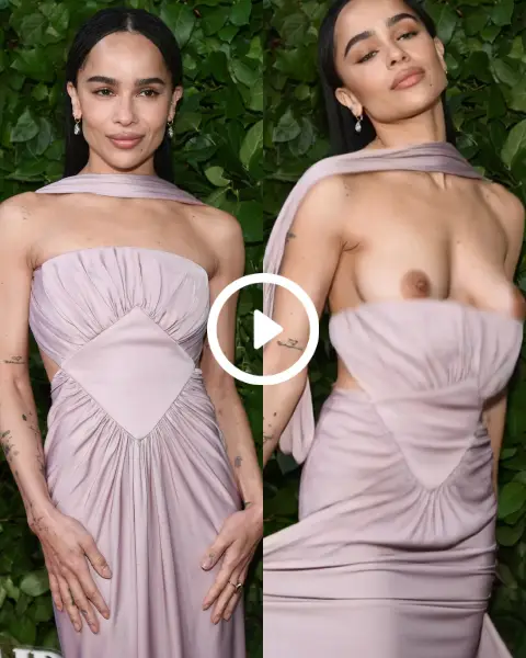 Zoë Kravitz Sexy Low Neck Blouse Tease Fest Video